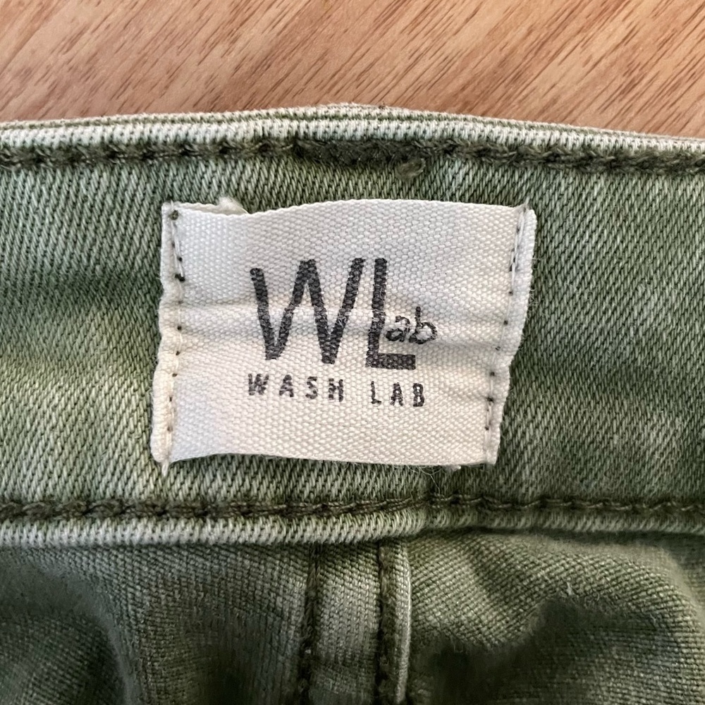 Wash Lab Green Denim Jeans - Picture 8 of 11